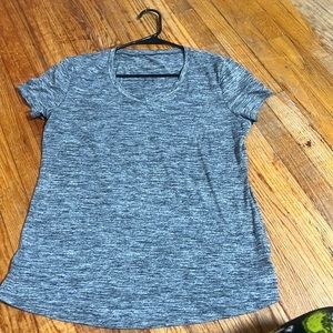 Danskin grey workout shirt